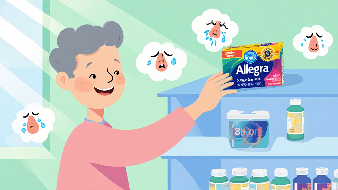 Comparación de Allegra (Fexofenadina) con sus principales alternativas