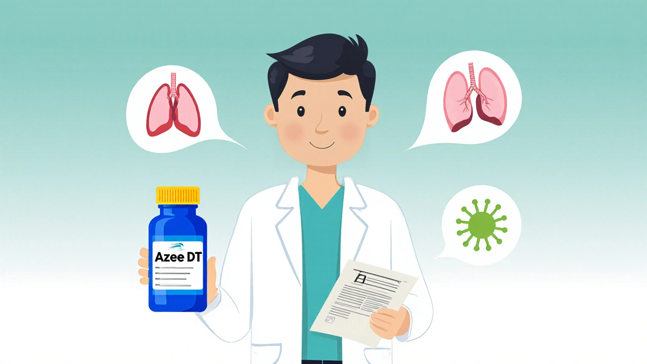 Comparativa de Azee DT (Azitromicina) y sus alternativas