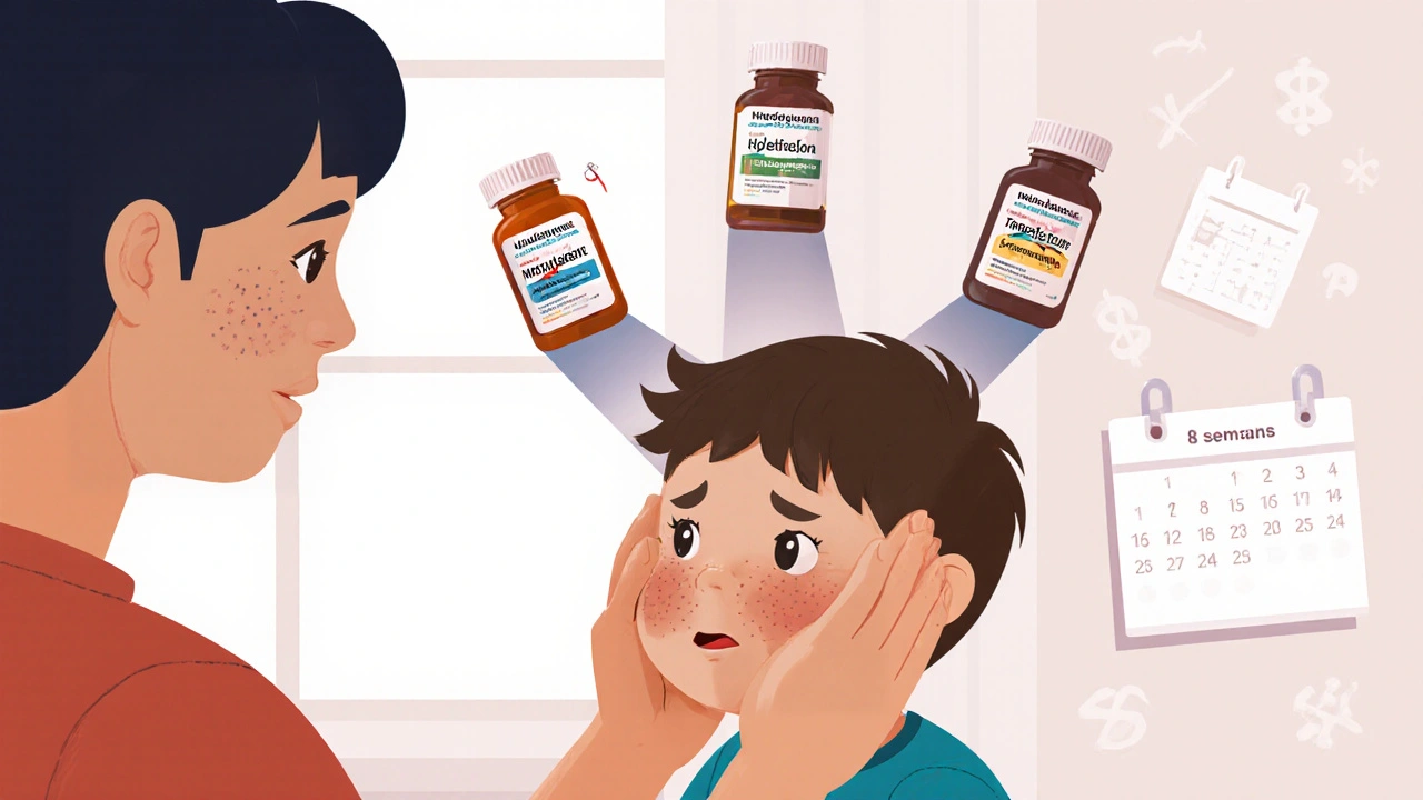 ¿Es seguro usar hidroquinona, mometasona y tretinoína en niños y adolescentes?