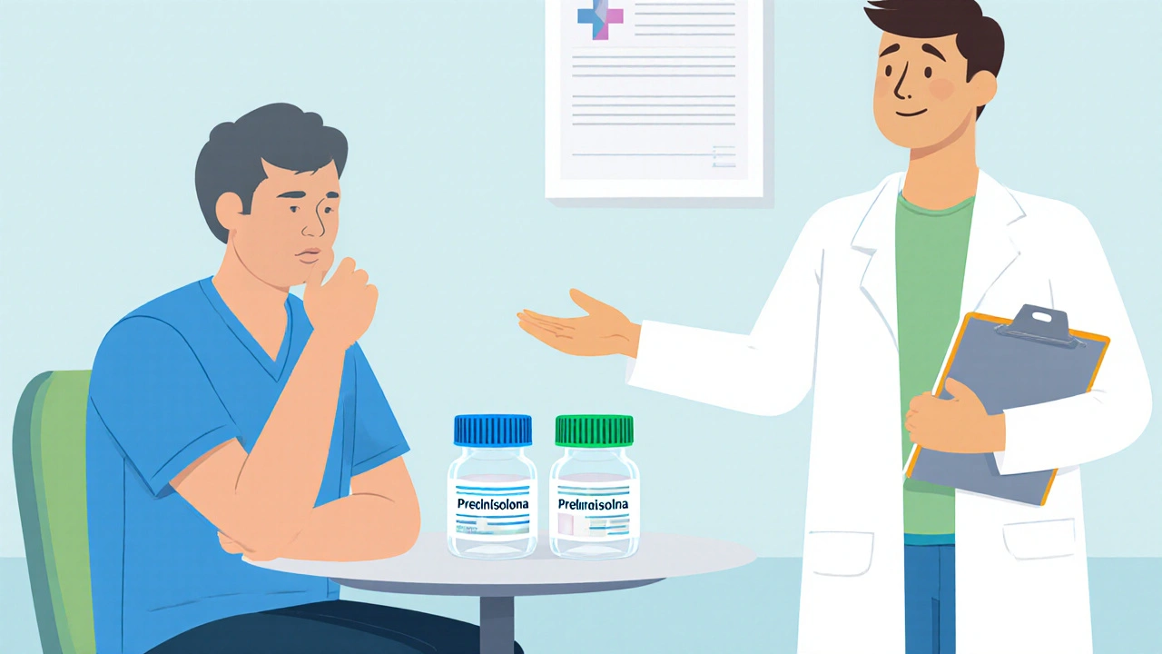 Prednisolona vs Prednisona: diferencias, usos y efectos secundarios