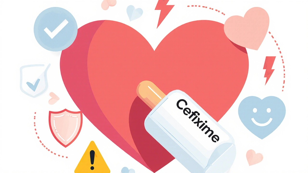 Cefixime y el corazón: qué debes saber sobre sus efectos cardiovasculares