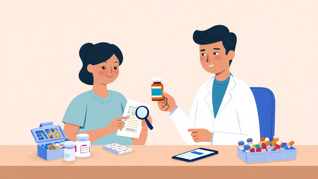 Cómo crear una lista de seguridad personal para tus visitas a la farmacia