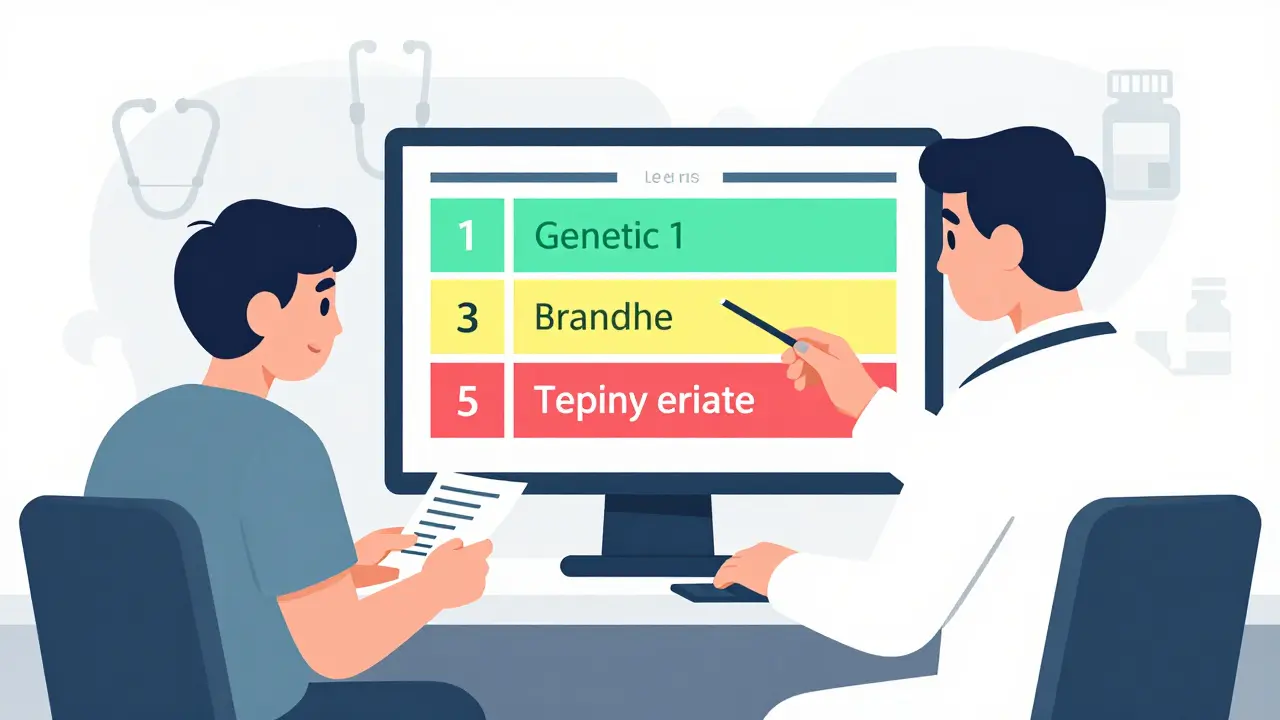 Cómo revisar las listas de medicamentos cubiertos antes de recetar