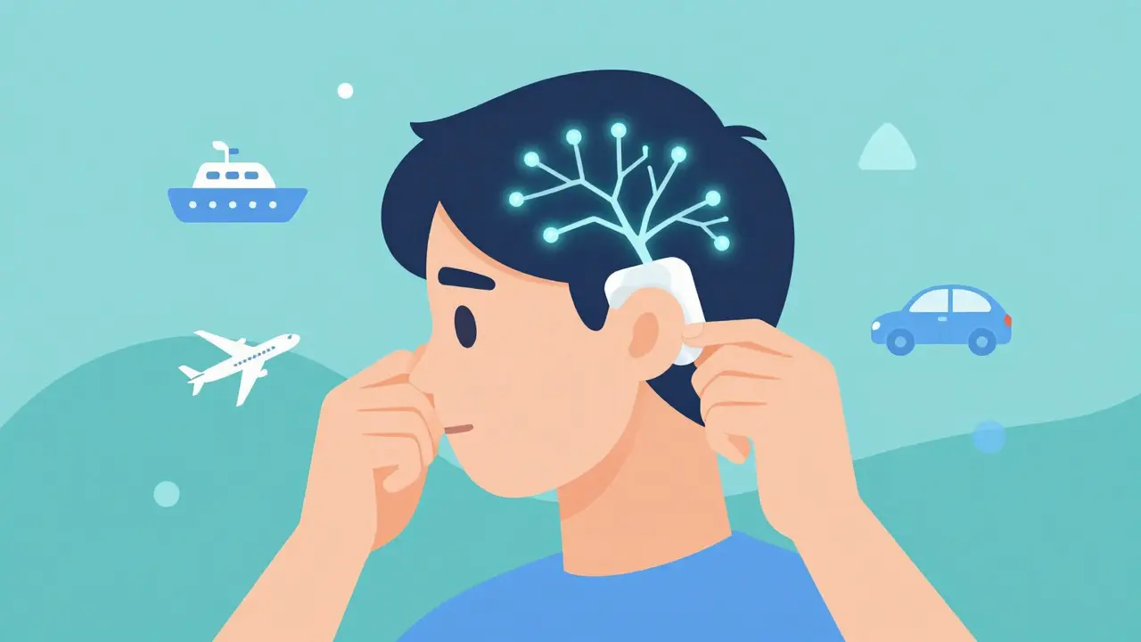 Medicamentos para el mareo: Interacciones entre escopolamina y sedantes