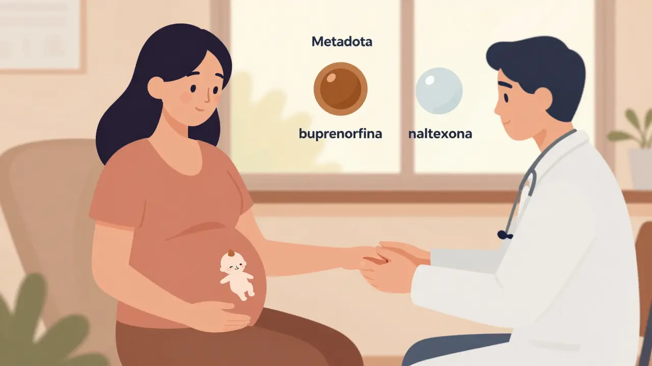 Opioides durante el embarazo: riesgos, síndrome de abstinencia y monitoreo