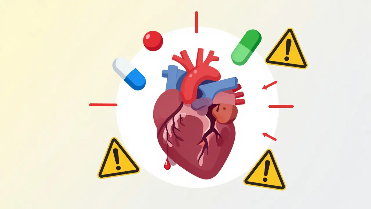 Amiodarona con Digoxina y Warfarina: La Triada de Interacciones Peligrosas
