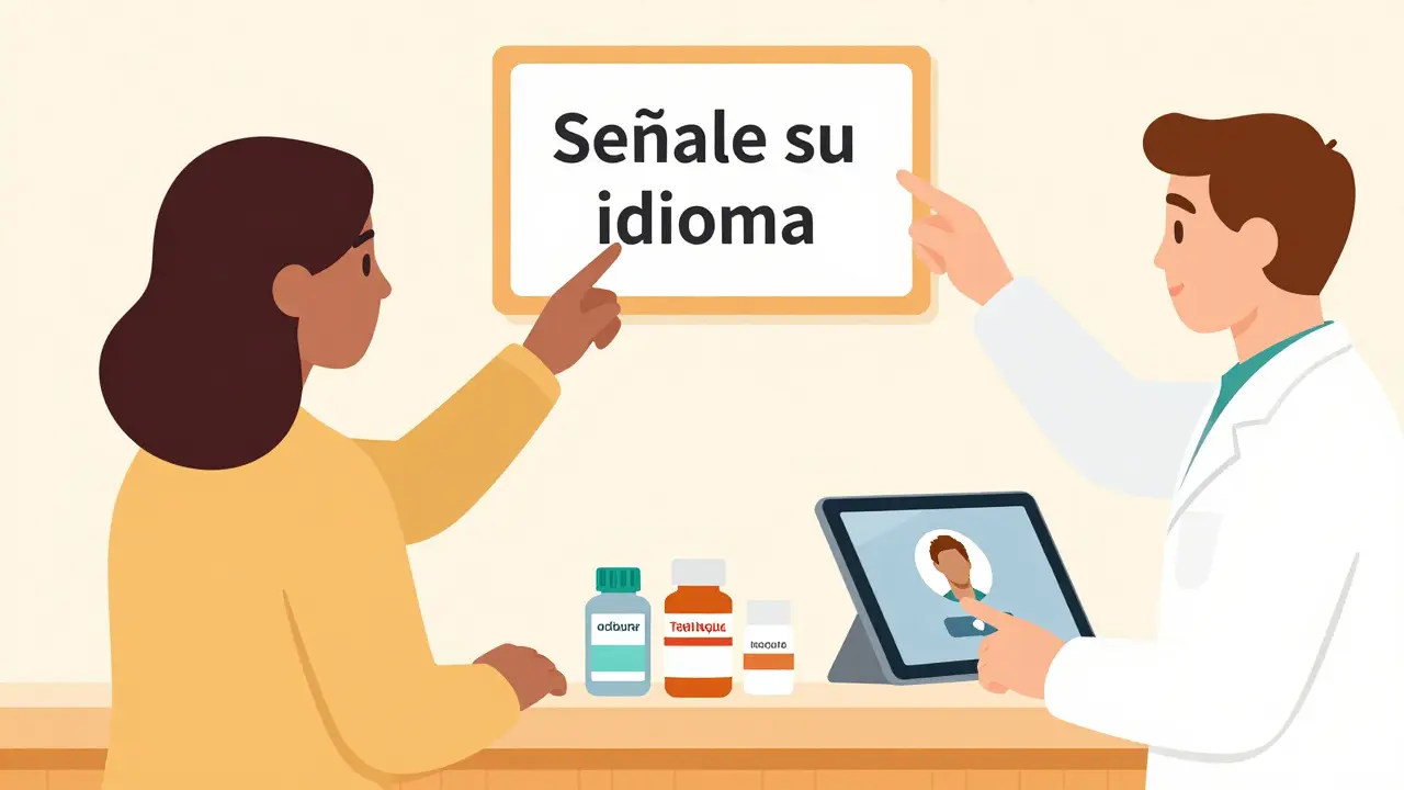 Derechos de Intérpretes en el Asesoramiento de Medicamentos: Acceso Lingüístico para Pacientes con Poca Proficiencia en Inglés