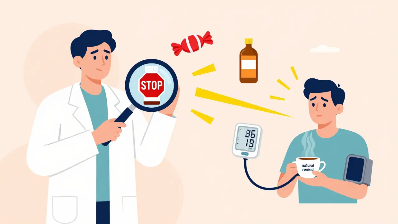 Farmacéutico advierte sobre productos con regaliz que afectan la presión arterial.