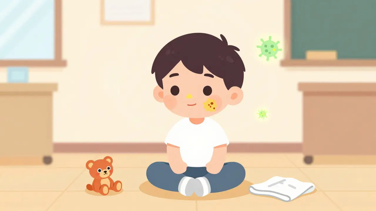 Infecciones bacterianas de la piel: impétigo, celulitis y antibióticos