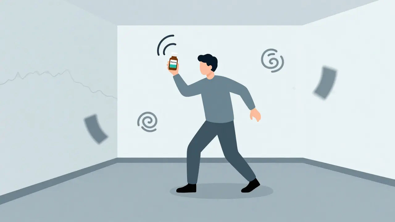 Meclizina para el vértigo: efectos secundarios y seguridad de este antihistamínico