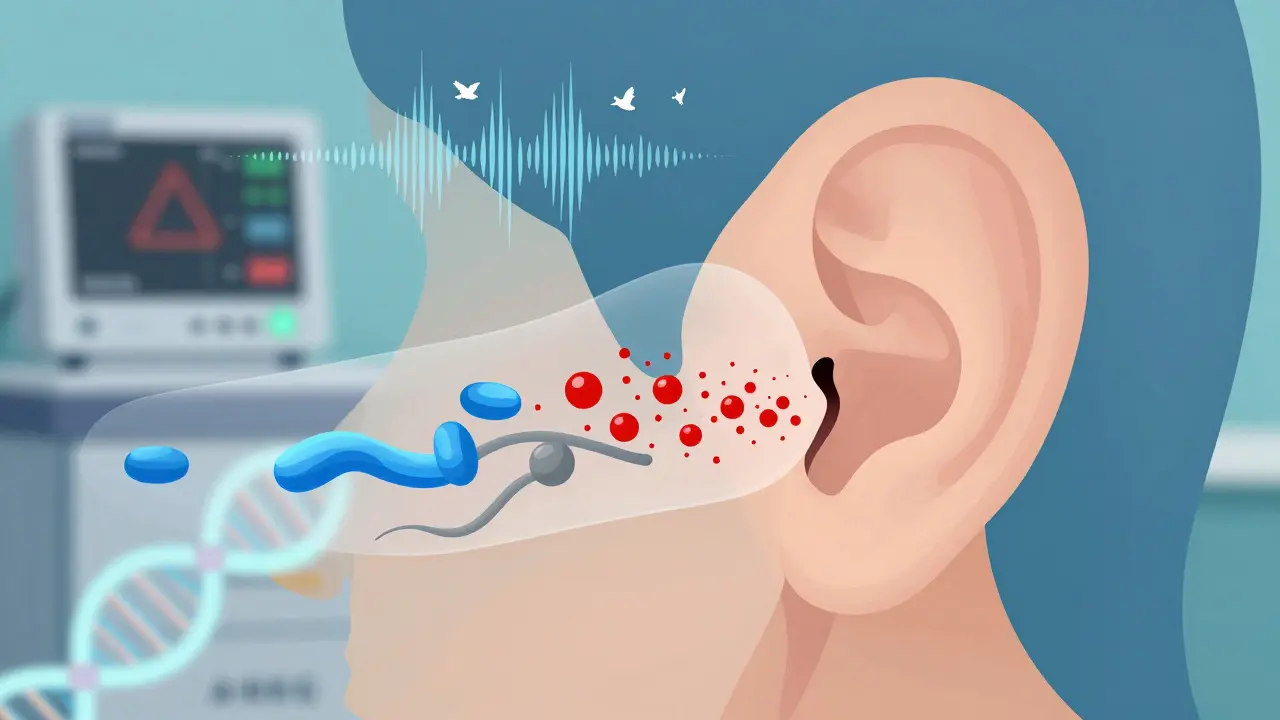 Ototoxicidad por Aminoglucósidos: Pérdida Auditiva y Efectos Vestibulares