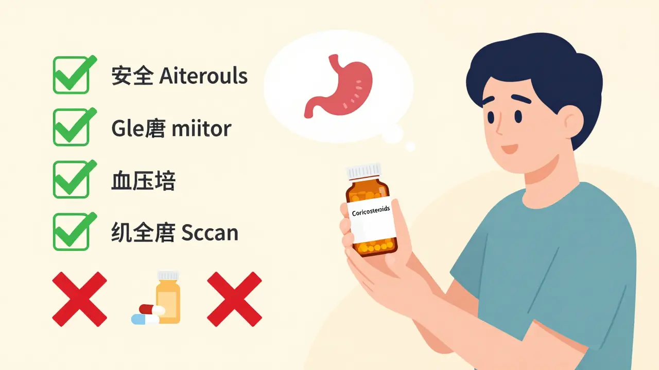 Úlceras gástricas por corticosteroides: cómo prevenirlas y monitorearlas en la práctica clínica