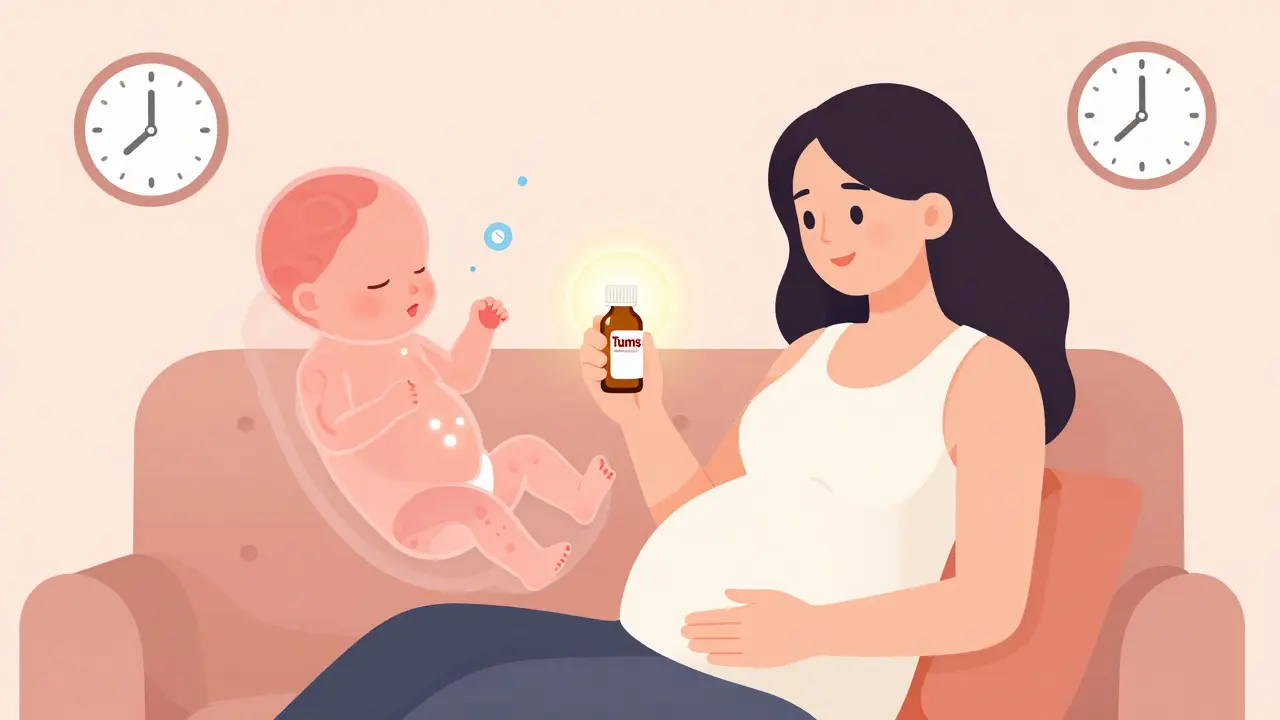 Medicamentos para la acidez durante el embarazo: antiácidos, H2 y PPI
