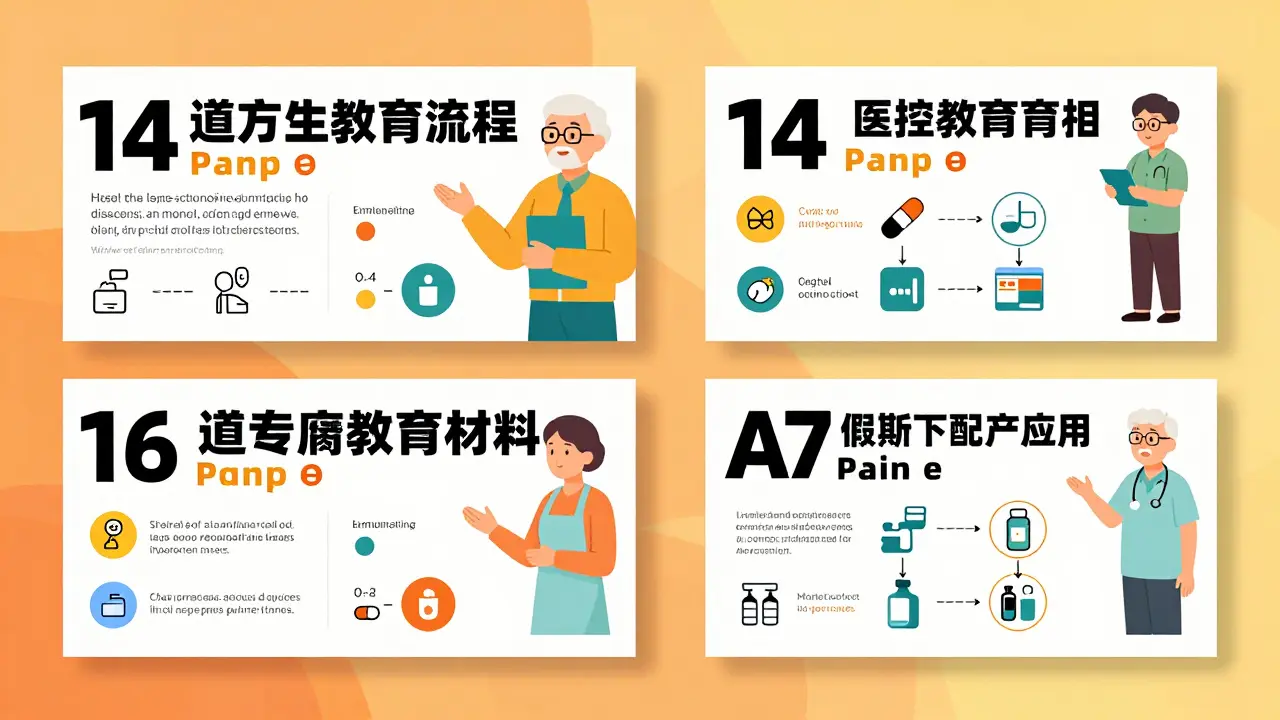 Material educativo adaptado con tipografía grande e ilustraciones claras paso a paso