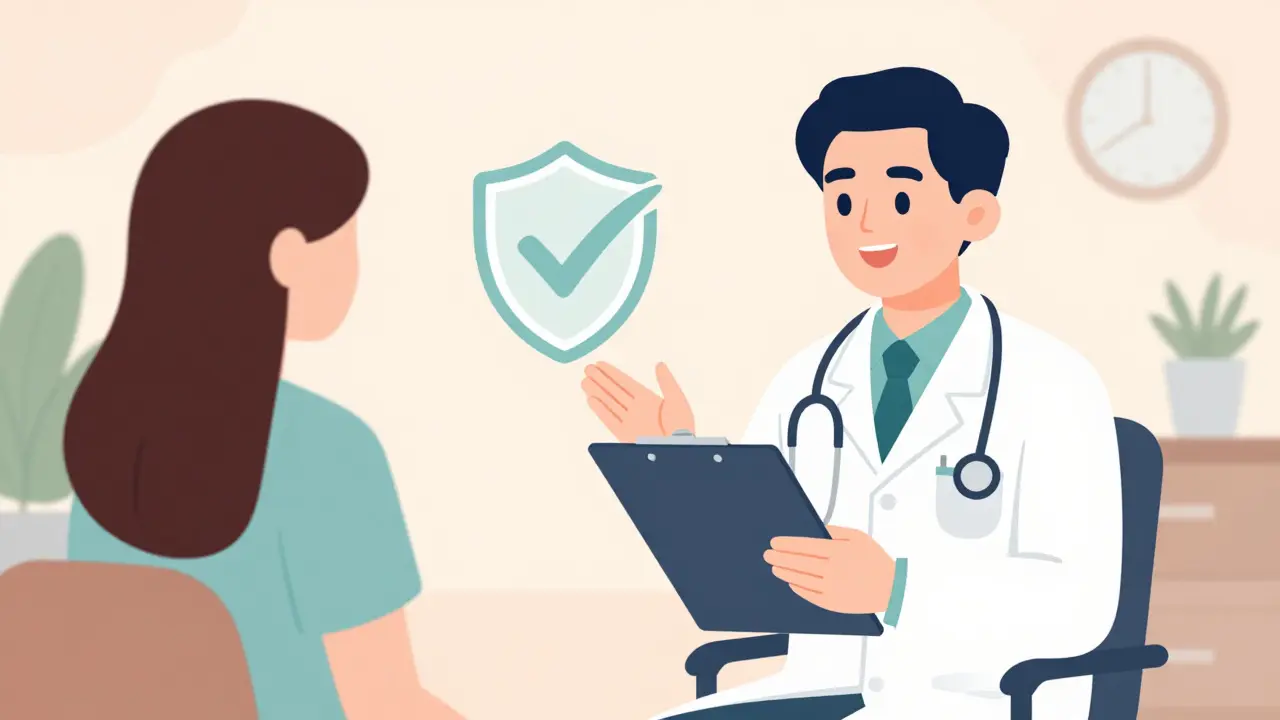 Consulta médica online segura entre doctor y paciente