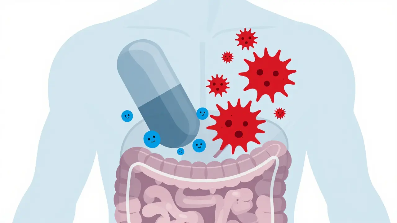 Clostridioides difficile: Diarrea asociada a antibióticos y prevención